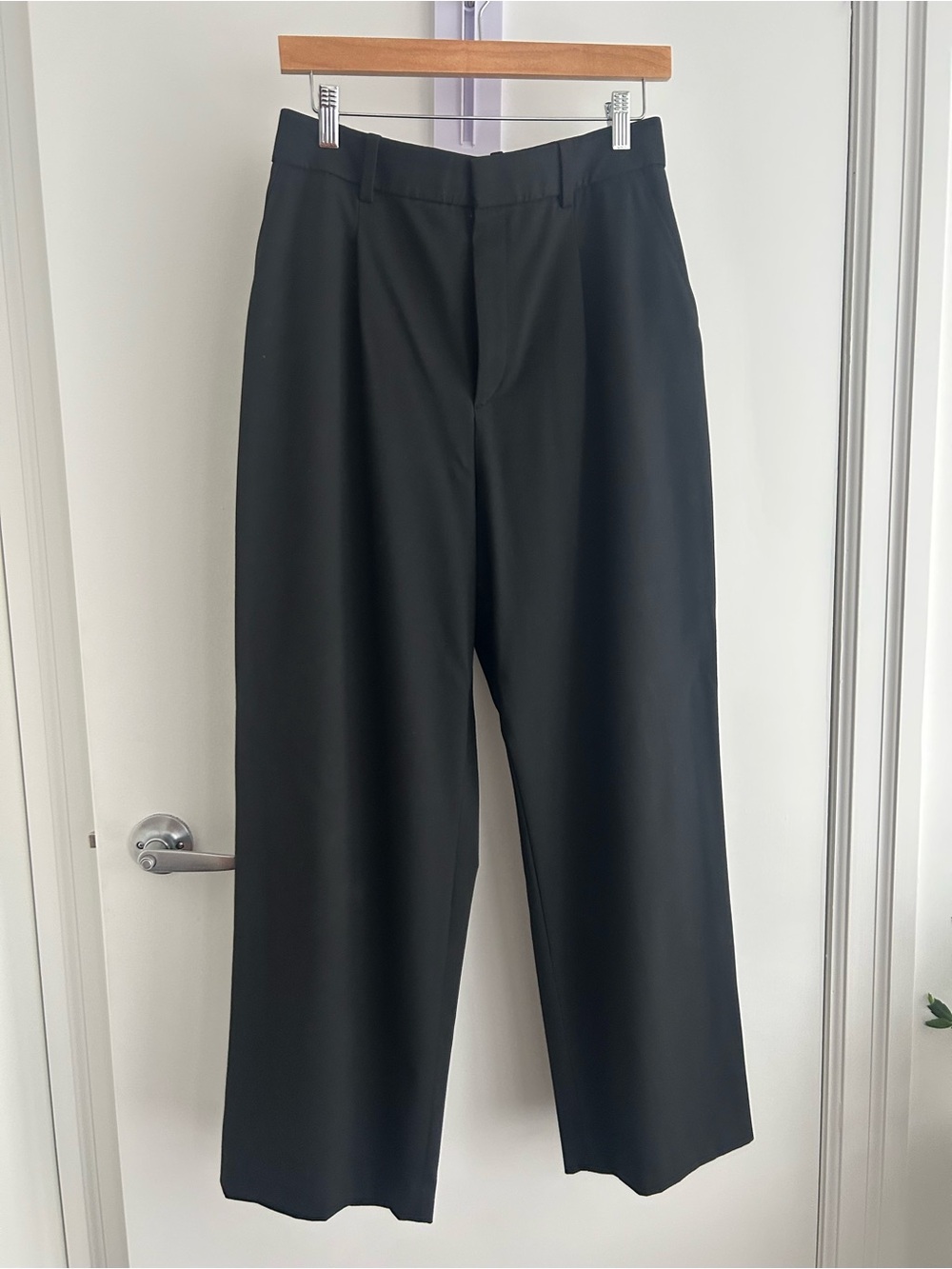 2 Pairs of Women’s Black and Grey Wide-Leg Dress Pants